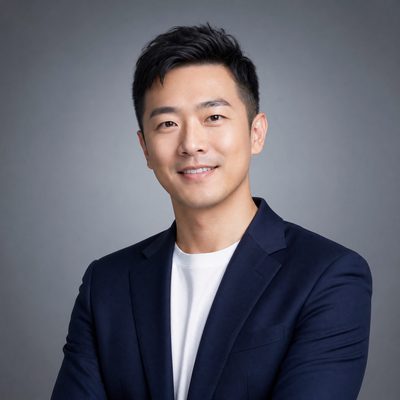 陈明轩,电影在线创始人兼CEO,正面职业照